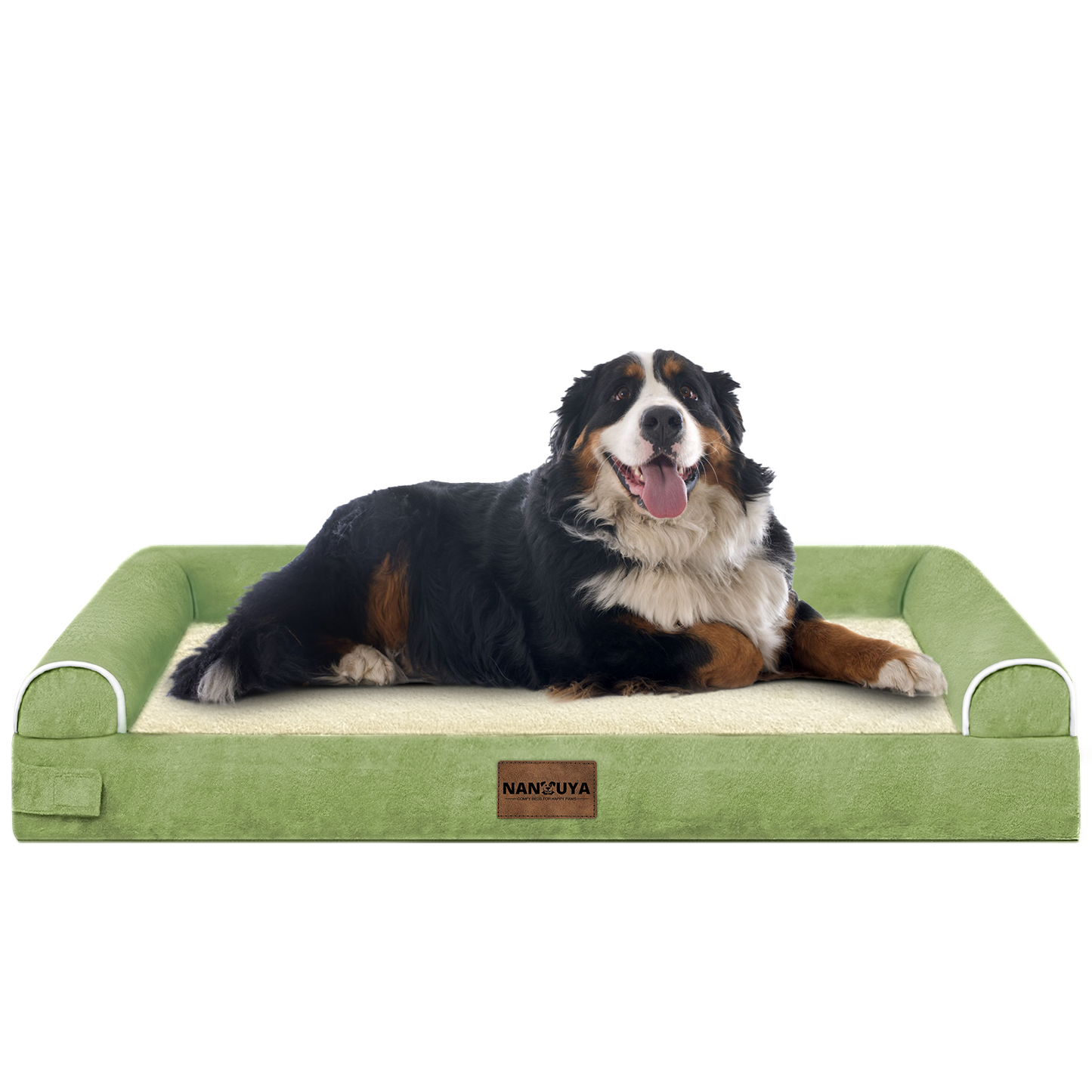 Large Dog Bed Orthopedic Washable: Beds Bolster XL Bed Large Big Dogs Memory Foam Couch Sofa Waterproof with Removable Cover